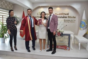 Başkan Çetin ilk nikahını kıydı